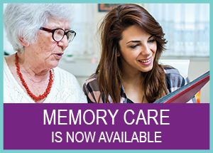 Memory & cognitive care available